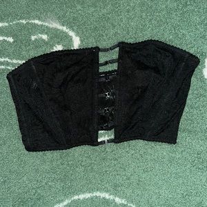 Lace bralette corset